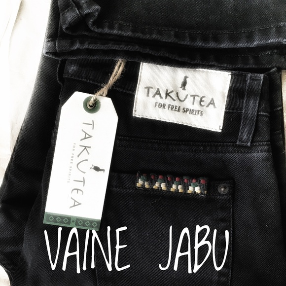 ❣️NWT Italian Designer Jeans  Takutea VAINE - Picture 8 of 10